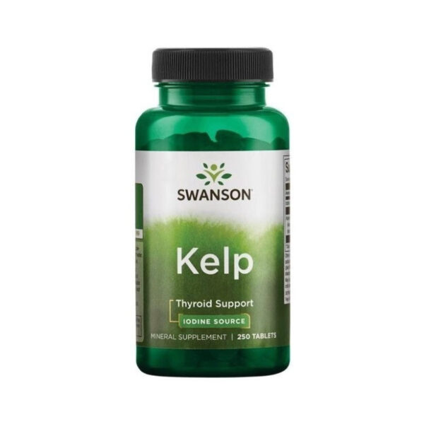 Algas Kelp, Fuente De Yodo, Tiroides, 225 Mcg