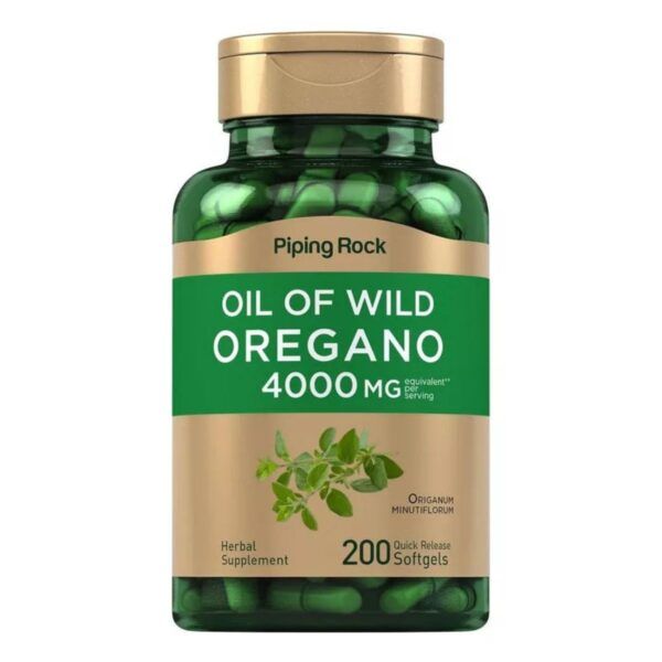 Aceite De Oregano 4000 Mg x 200 Softgels
