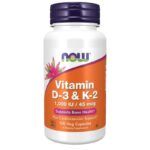 Vitamina D3 Y K2 - 120 Cápsulas Vegetarianas