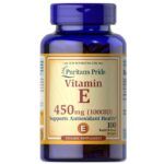 Vitamina E 1000 Iu 450 Mg Americana 100 Capsulas