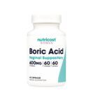 Supositorios Vaginales Acido Bórico Nutricost 60 Capsulas