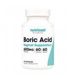 Supositorio Acido Bórico Nutricost 60 Capsulas