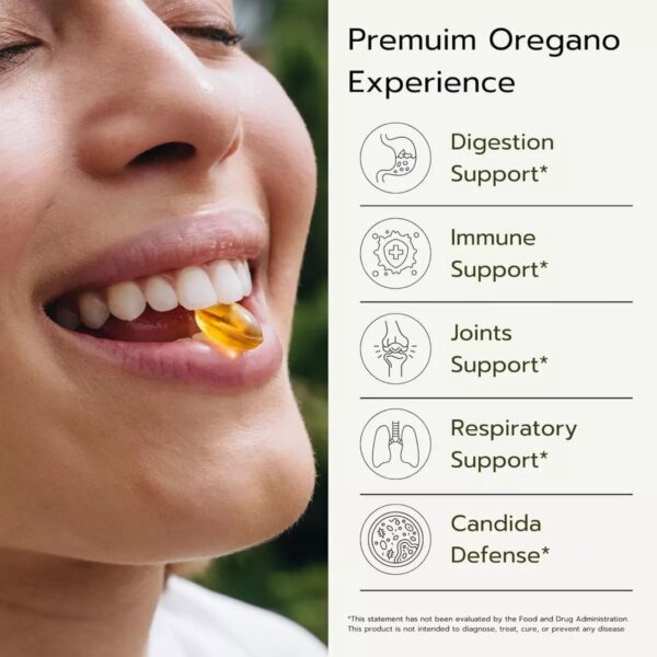 Aceite De Oregano 86-90% Carvacrol Softgels Agregar a favoritos - Imagen 5