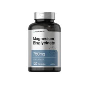 Bisglicinato De Magnesio 750mg 120 Capsulas Horbaach