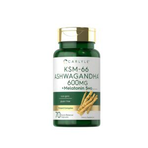 Ksm-66 Ashwagandha 600mg 70 Capsulas