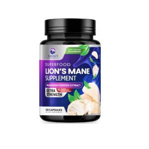 Melena De Leon 10000 Mg 120 Capsulas Original Americana