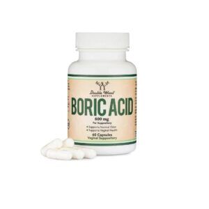 Supositorios Acido Borico Vaginales Double Wood Usa